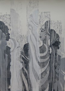 weibliche Gegenstände / 78x106cm
